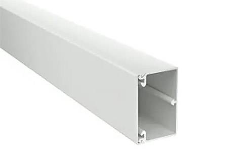 OBO WDK40060LGR plast kabelkanal, lysegrå (40x60 mm. 2 meter) | 3 stk