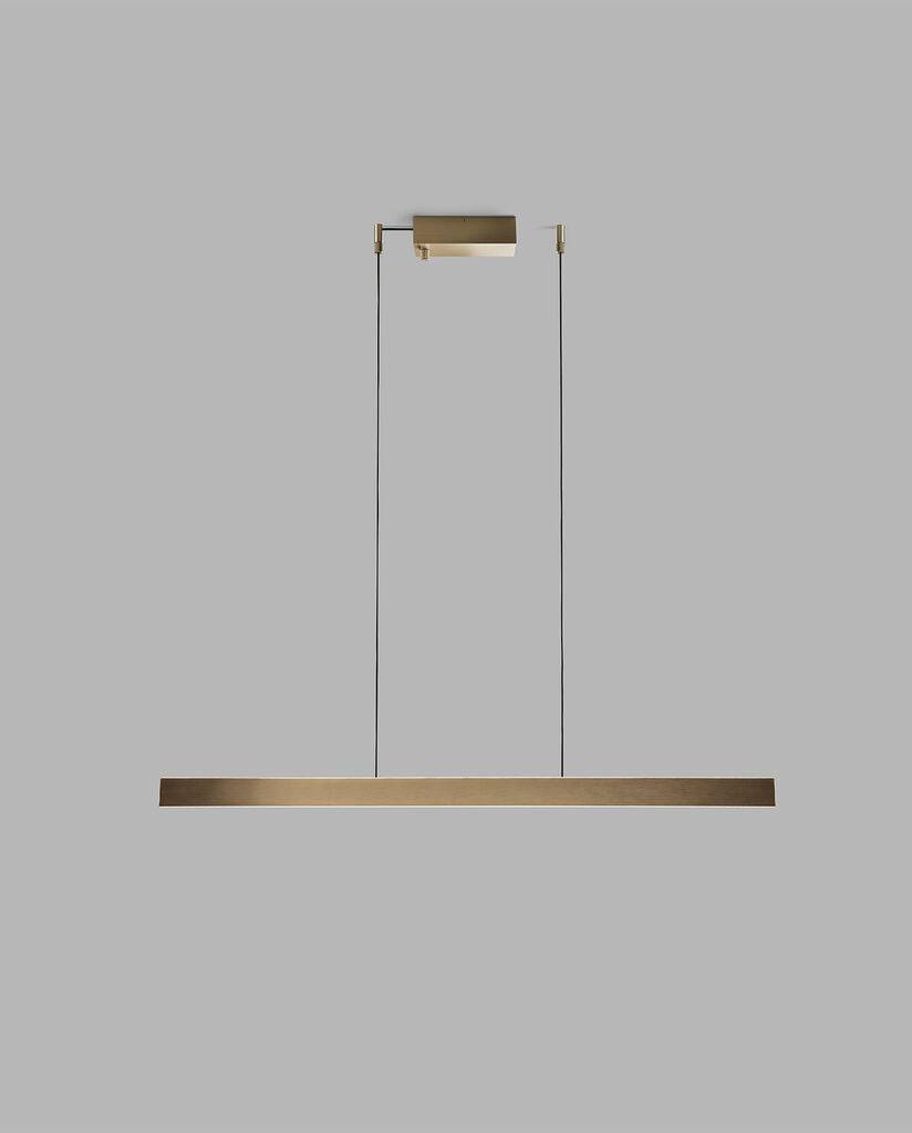 Edge Linear S1000 Brass Switch Tune Langbordspendel - Light-Point - Hos Lampeagenten.