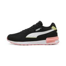 PUMA Graviton Trainers, Shoes, Black/White/Pistachio Green, 42