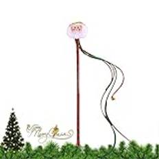 Imtrub Kattsnöreleksaker för innekatter, Cat Teaser Wand - Creative Christmas Cat Toy String Cat Toy - Cat Toys Stick Portable Interactive Cat Toy for Pet Cats Kattunge