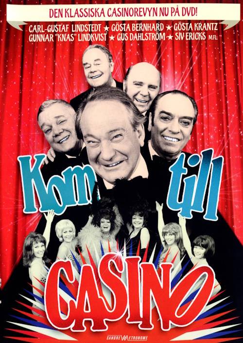 DVD – Kom till Casino (Carl-Gustaf Lindstedt) (1975) (Beg)