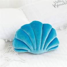 Kuddar - Seashell (turkos) (Storlek: 43 x 33 cm)