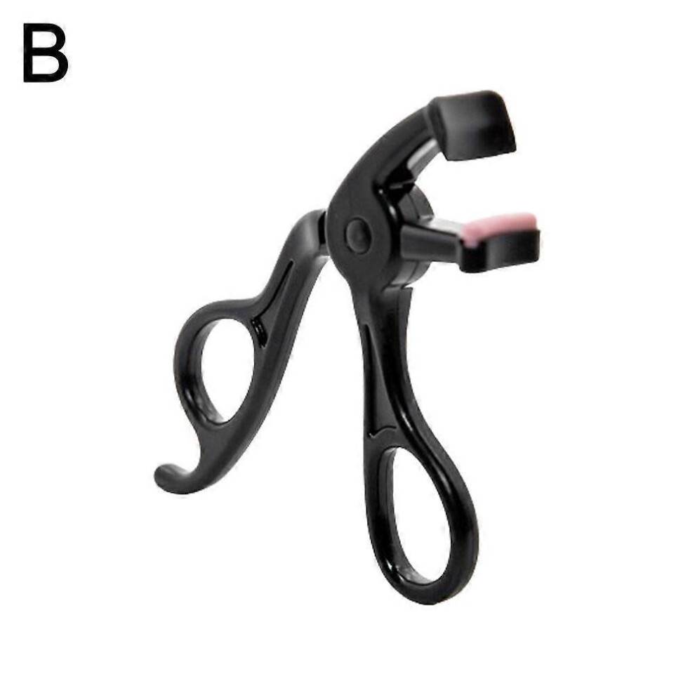 (partial Black) 7103 Purple (D)$ Plastic wide-angle eyelash curler without clamping flesh frameless eyelash curler convenient sunflower