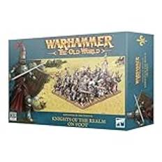 Spelverkstad - Warhammer - The Old World: Kingdom of Bretonnia - Riddare of the Realm till fots, svart