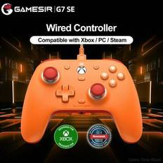 Gamesir G7 Se Gamepads Kompatibel med Controller Licensierad av Microsoft Controlle PC Hall Effect Sticks And Triggers Speljoysticks Kompatibel med Se (Orange)