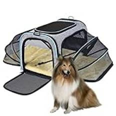 Pet Carrier Bags | Washable Dog Carrier | Breathable Pet Travel Bag | Washable Pet Carrier | Pet Travel Soft Carrier | Washable Travel Bags for Most Pets Cats Dogs