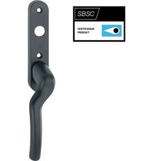 Hoppe Tokyo Handtag 350KL cylinder svart (Vänster)