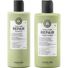 Maria Nila Structure Repair Duo Shampoo 350 ml & Conditioner 300 ml - 650 ml