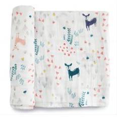 Wholesale 100% Bamboo Baby Muslin Swaddle Blankets Cotton Plain Color Print Design Manufacturer Soft Baby Muslin Swaddle Blanket