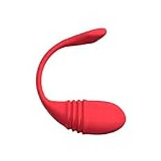 LOVENSE Vulse G-spot Bullet Vibrator med Thrust Function, Vibrator med Bluetooth App Kontrollerad, Vibrerande Dildos för G-Spot, Sexleksaker för Vuxna för Kvinnor och Par