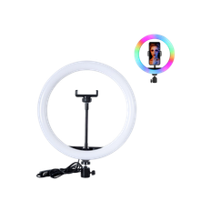 Ring Light 33 cm med RGB - Stor