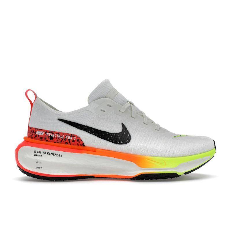 Nike ZoomX Invincible Run Flyknit 3 Herr Vit/Ljus Karminröd/Segelvit/Svart HF4915-100 cm white