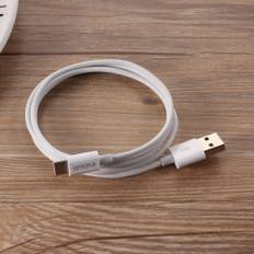 Huawei P Smart Pro (2019) - AMORUS Type-C USB oplader kabel 1m hvid