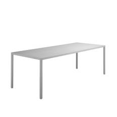 MDF Italia - Tense Material Table, 150x400, Reconstructed Stone - Matbord