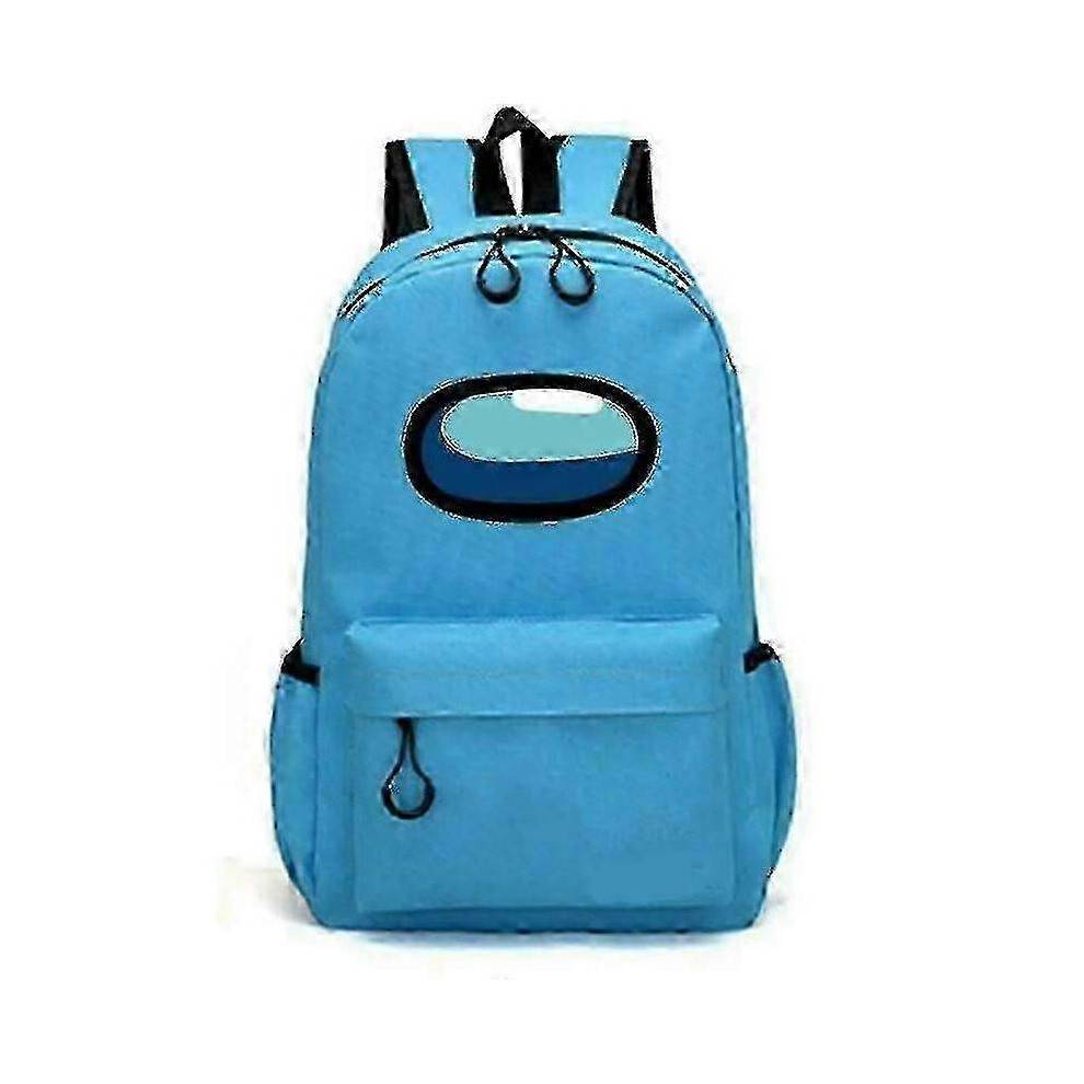 (pink) 2025 Among Us Game Shoulder Backpack With Chain Bag Travel Rucksack V1