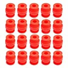 drönartillbehör 2 0pcs Vibrationsdämpande boll anti-vibration gummi stötdämpare boll for Fpv Kamera gimbal gopro ( Color : Red 20pcs )