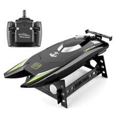 Leader 2.4G radio RC båd 25 km/t højhastigheds RC racerbåd 7.4V kapacitetsbatteri fjernbetjeningsbåd dobbeltmotor | RC ubåd (km)