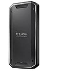SanDisk Professional 2TB PRO-G40, SSD upp till 3 000 MB/s, Extern SSD, Thunderbolt 3 (40Gbps), USB-C (10Gbps) Ultrarobust design IP68 damm-/vattentålighet. Formatted exFAT