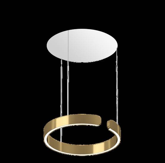 Occhio Mito Sospeso 40 - Pendel, variabel, bronze, air