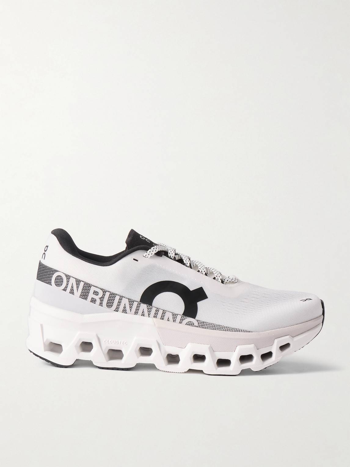 On - Cloudmonster 2 Rubber-Trimmed Mesh Running Sneakers - Men - White - US 13
