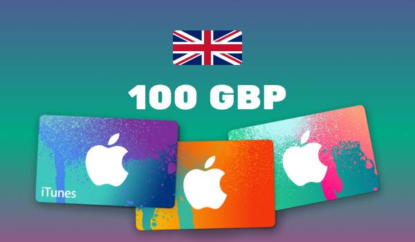 Apple iTunes Gift Card 100 GBP - Standard