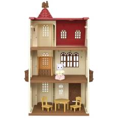 EPOCH Sylvanian Families House [House with red roof elevator] Ha-49