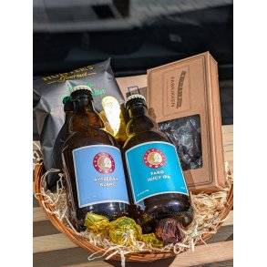 Gavekurv med Specialøl, Lakrids & Karameller