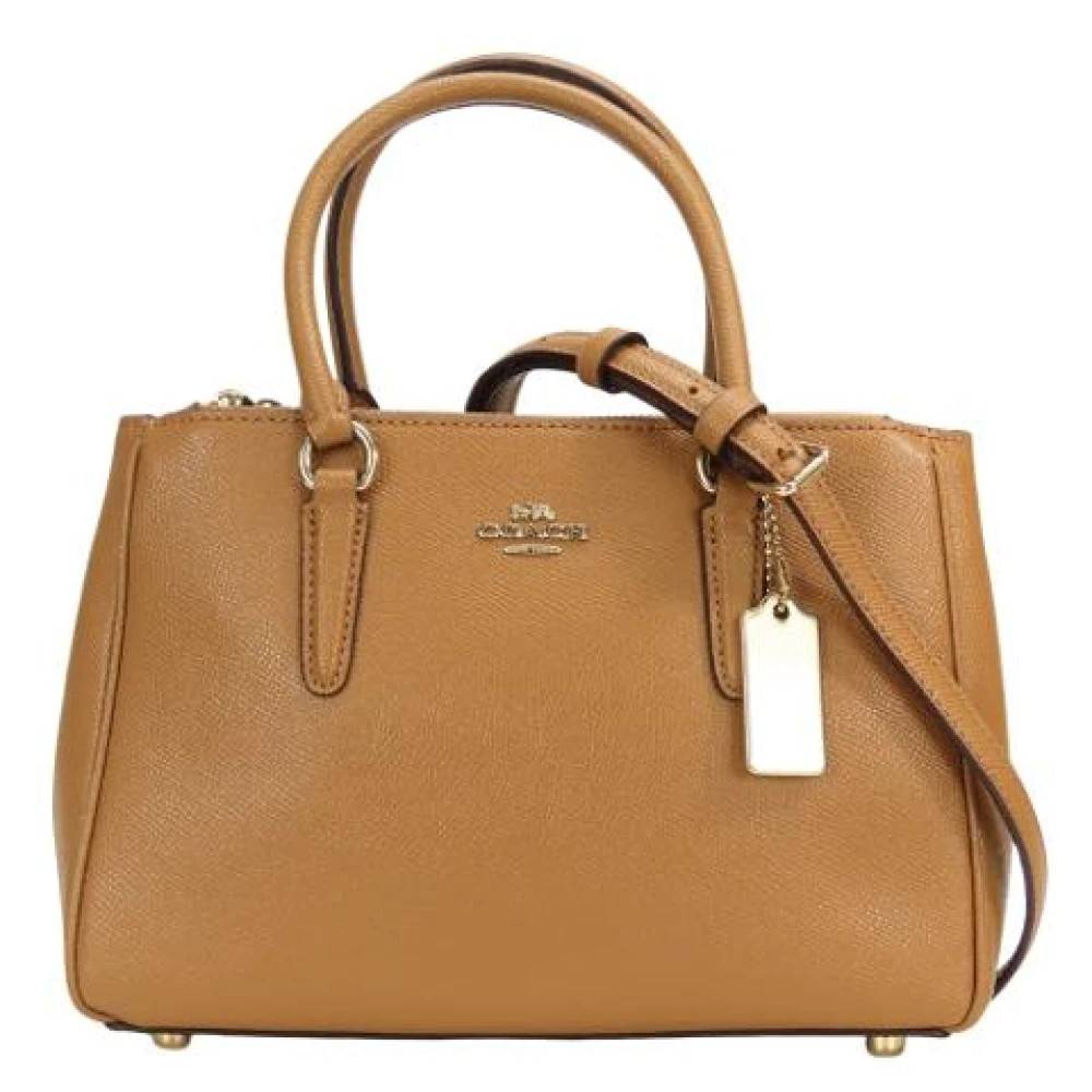 Coach Pre-owned Pre-owned Skuldertaske - Vintage - Dame - Brun - ONE SIZE - Uld