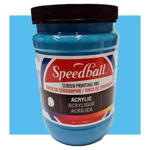 Acrylic Screentrycksfärg Speedball Peacock Blue 946ml