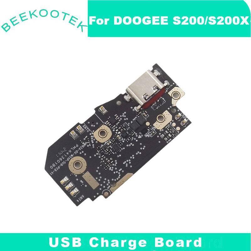 New Original DOOGEE S200 S200 X S200 Plus USB Board Base Dock Charge Charging Port Board With Mic For DOOGEE S200X Smart Phone