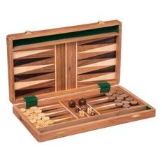 Jeu backgammon en bois 36 x 40,5 cm Atmosphera