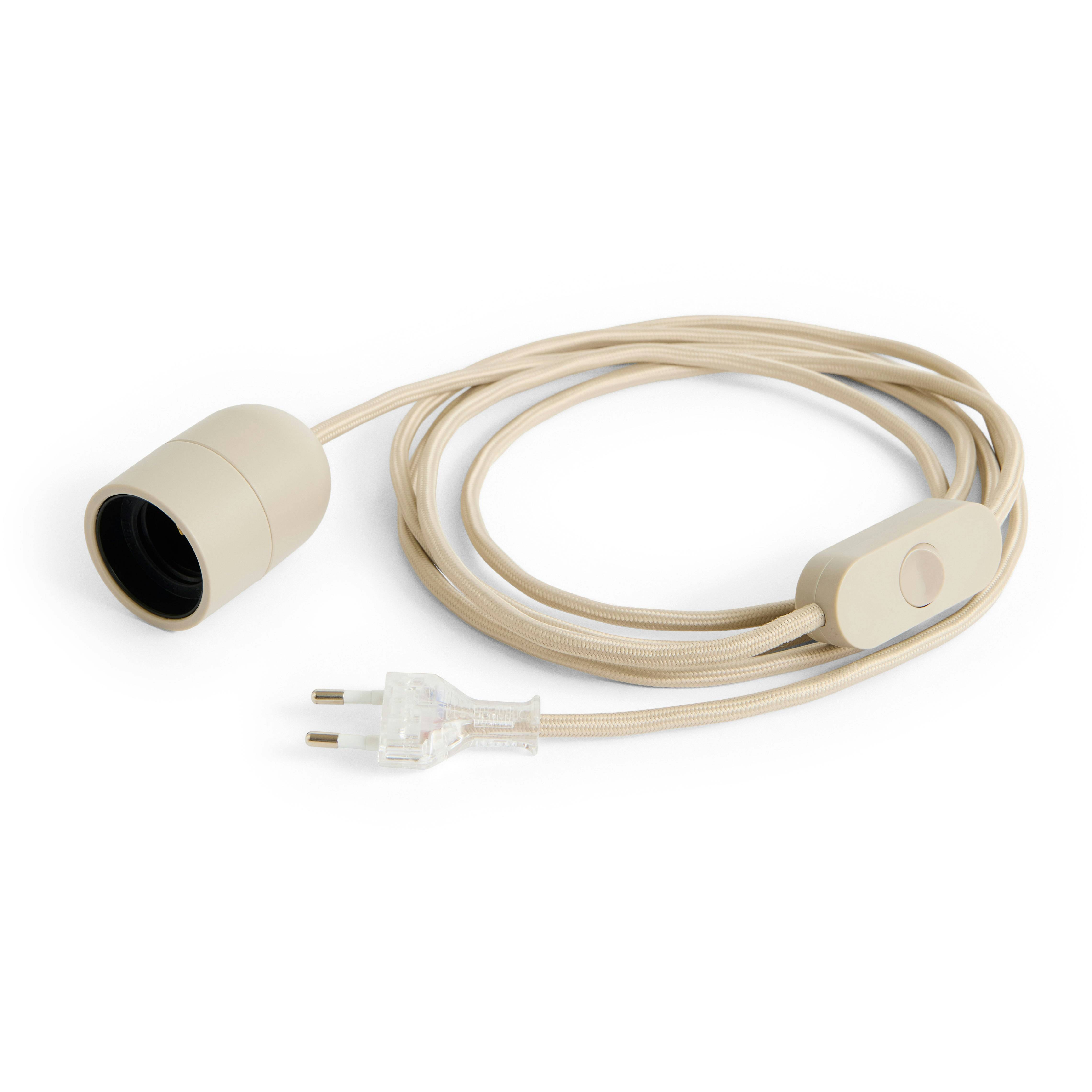 Hay Common Table Cord Set Beton Grey - Lampsladdar & Lampupphängning Pc Betonggrå - AE064-D486