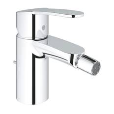 Grohe Eurostyle Cosmopolitan Bidetarmatur mit Zugstangen-Ablaufgarnitur, in chrom