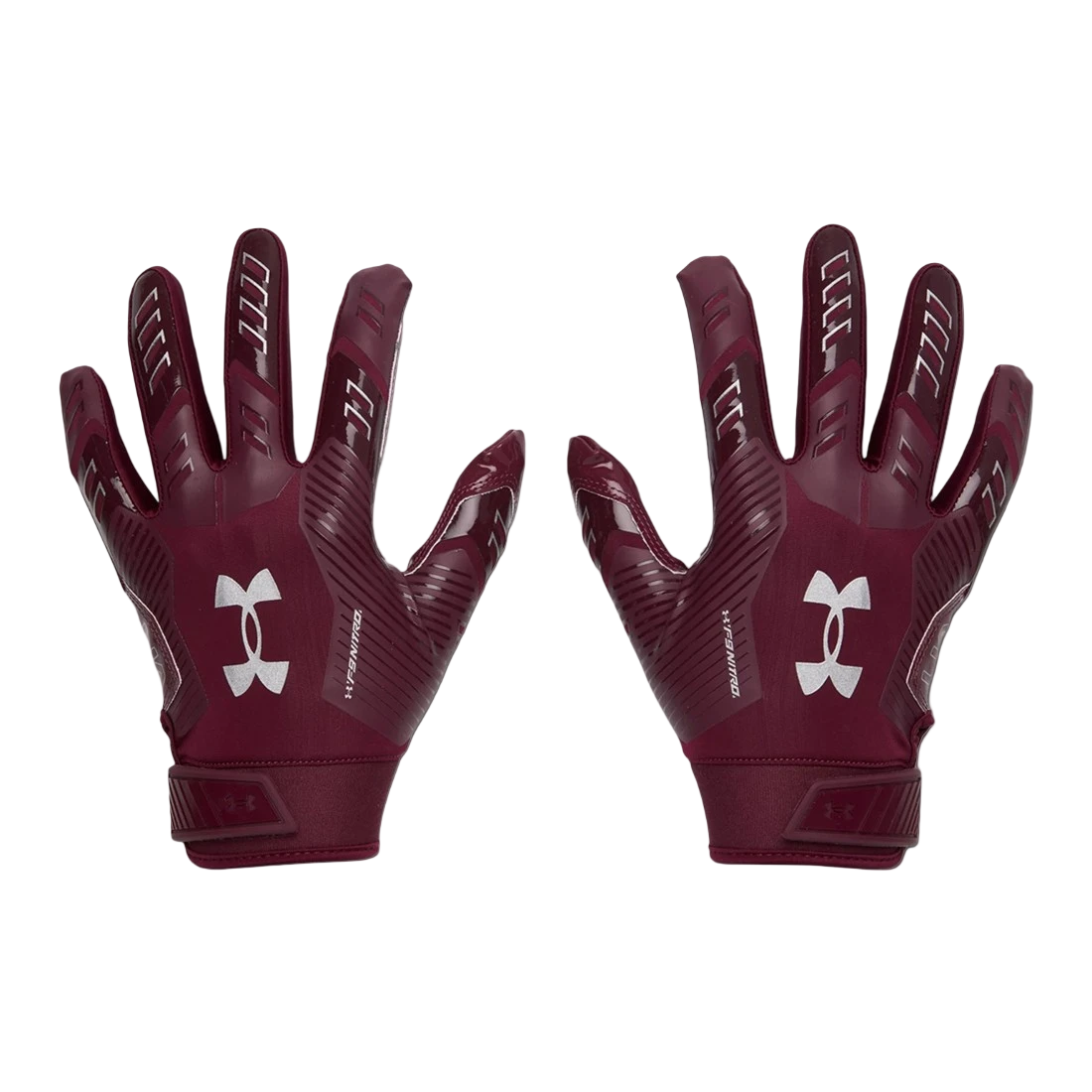 Under Armour F9 Football & Floorball Gloves - Maroon / XL (XL)