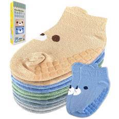 Baby Strumpor Halkfria Barnstrumpor Halkskydd Grepp 6-12 månader, 1-3 år, Strumpor för Babyflickor Babypojkar Barn