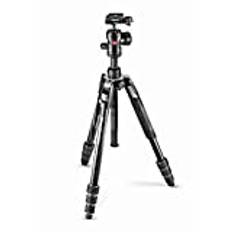 Manfrotto Befree Advanced Kamerastativ-Set mit Twist-Verschluss, tragbares Reisestativ-Kit mit Kugelkopf, aus Aluminium, für DSLR, Spiegelreflexkamera, spiegellose Kamera, Kamerazubehör