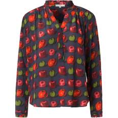 Charlotte Sparre - Frill blouse - Apple blue -11 - XL