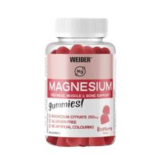 Weider - Magnesiumgummier Hallon, 48 st