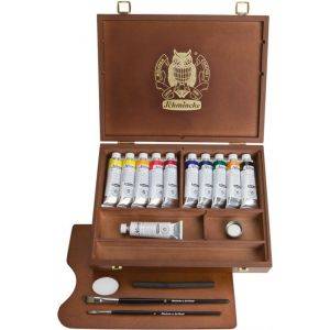 Schmincke Norma Oljefärgset 11x35ml i trälåda