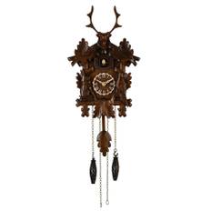 Qtz Cuckoo Clock - Stag One Size brun