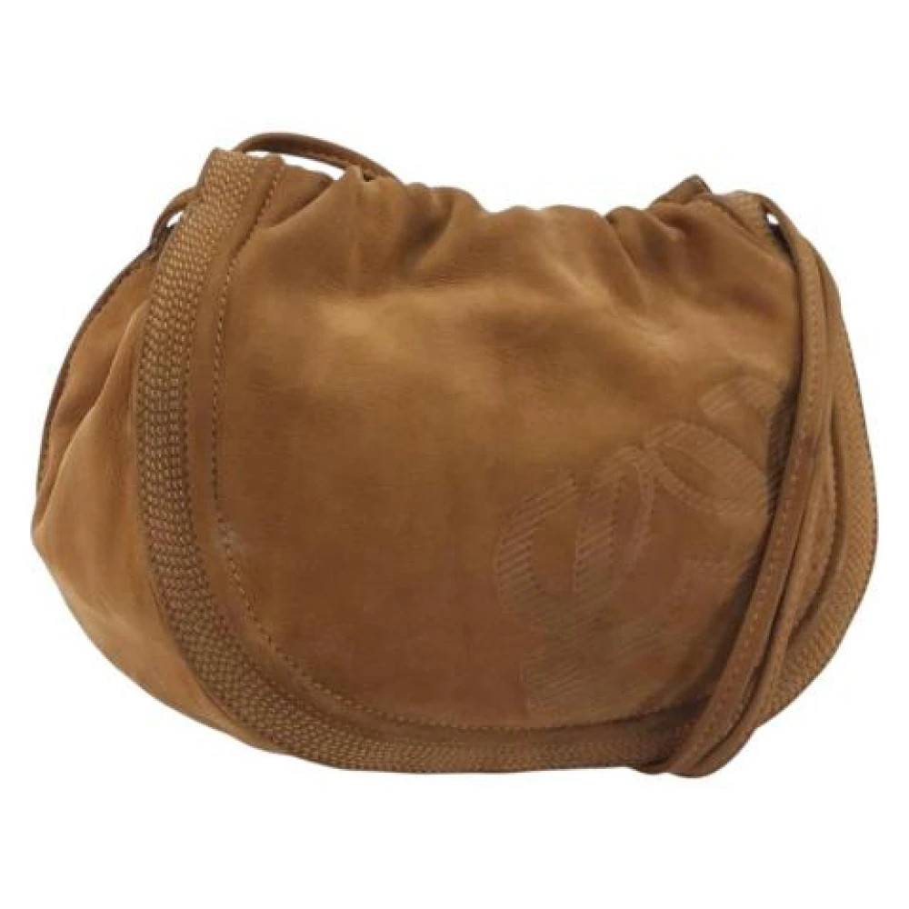 Loewe Pre-owned Pre-owned Shoulder Bag - Vintage - Dame - Brun - ONE SIZE - Uld
