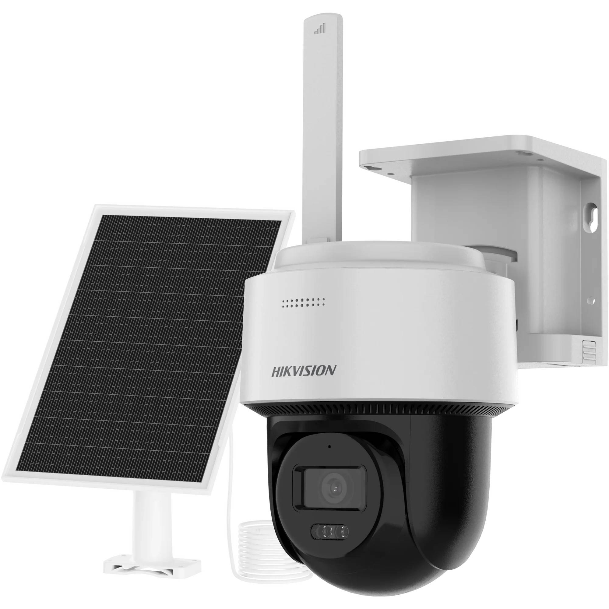 Hikvision DS-2CFSP4/4G 4 MP solcellskamera med 4G och batteri