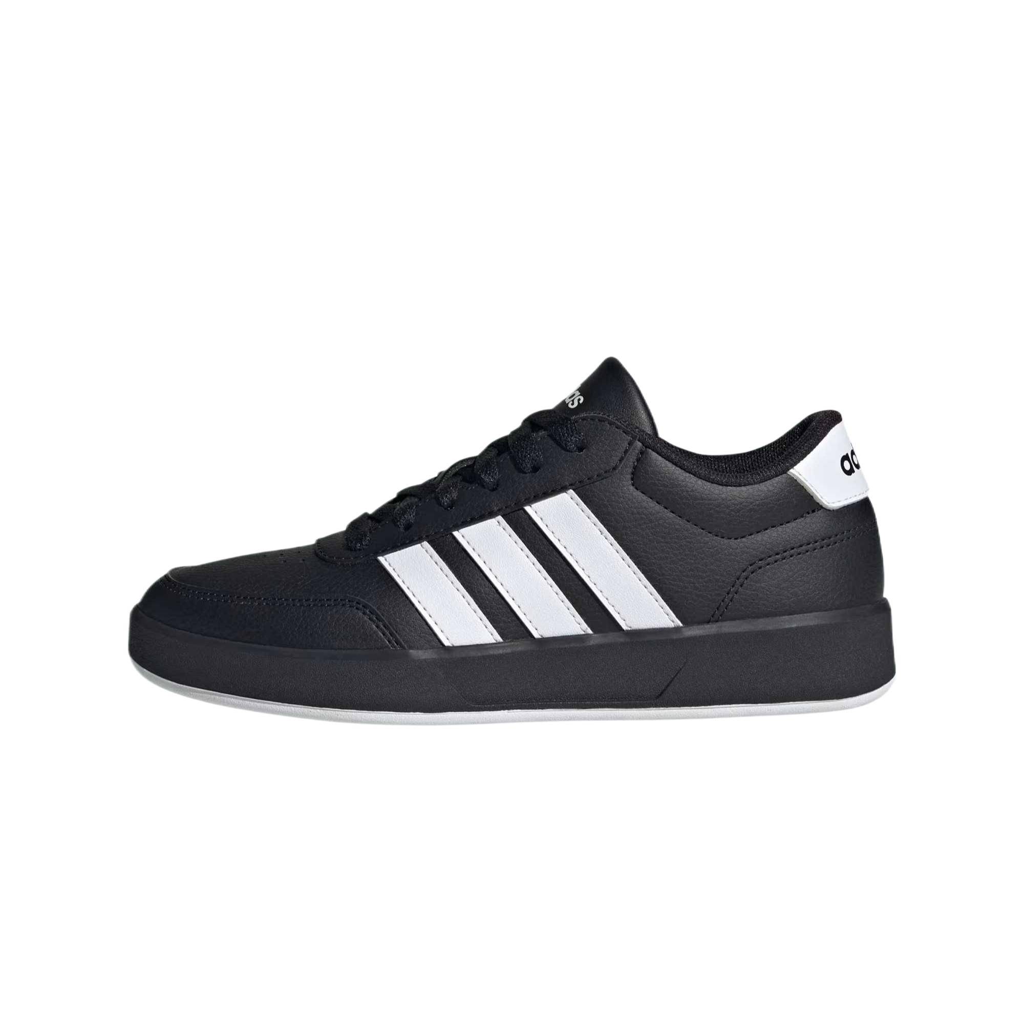 adidas Breaknet 3.0 J Black White Kids Sneakers Core-Black Cloud-White JR8447 39⅓