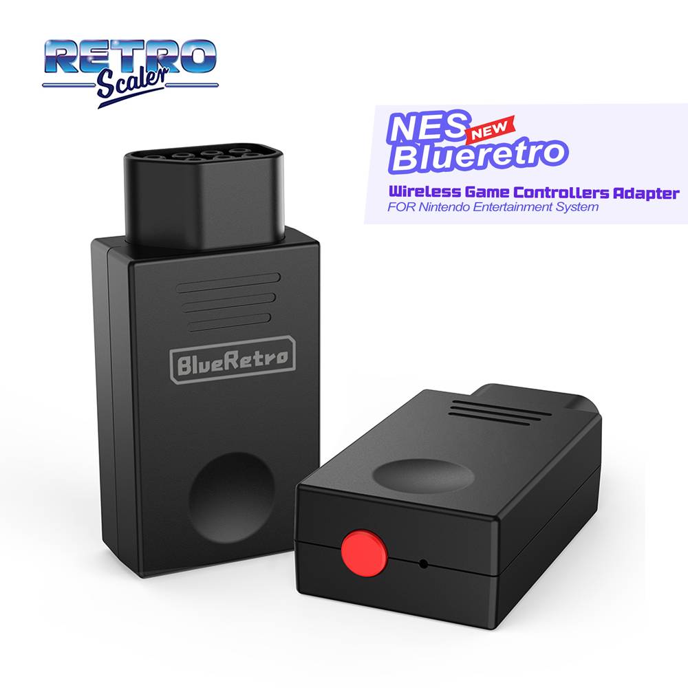 RetroScaler Blueretro Wireless Controller Adapter for NES Game Console to PS3 PS4 8Bitdo Ipega9076 Switch Joycon Controllers