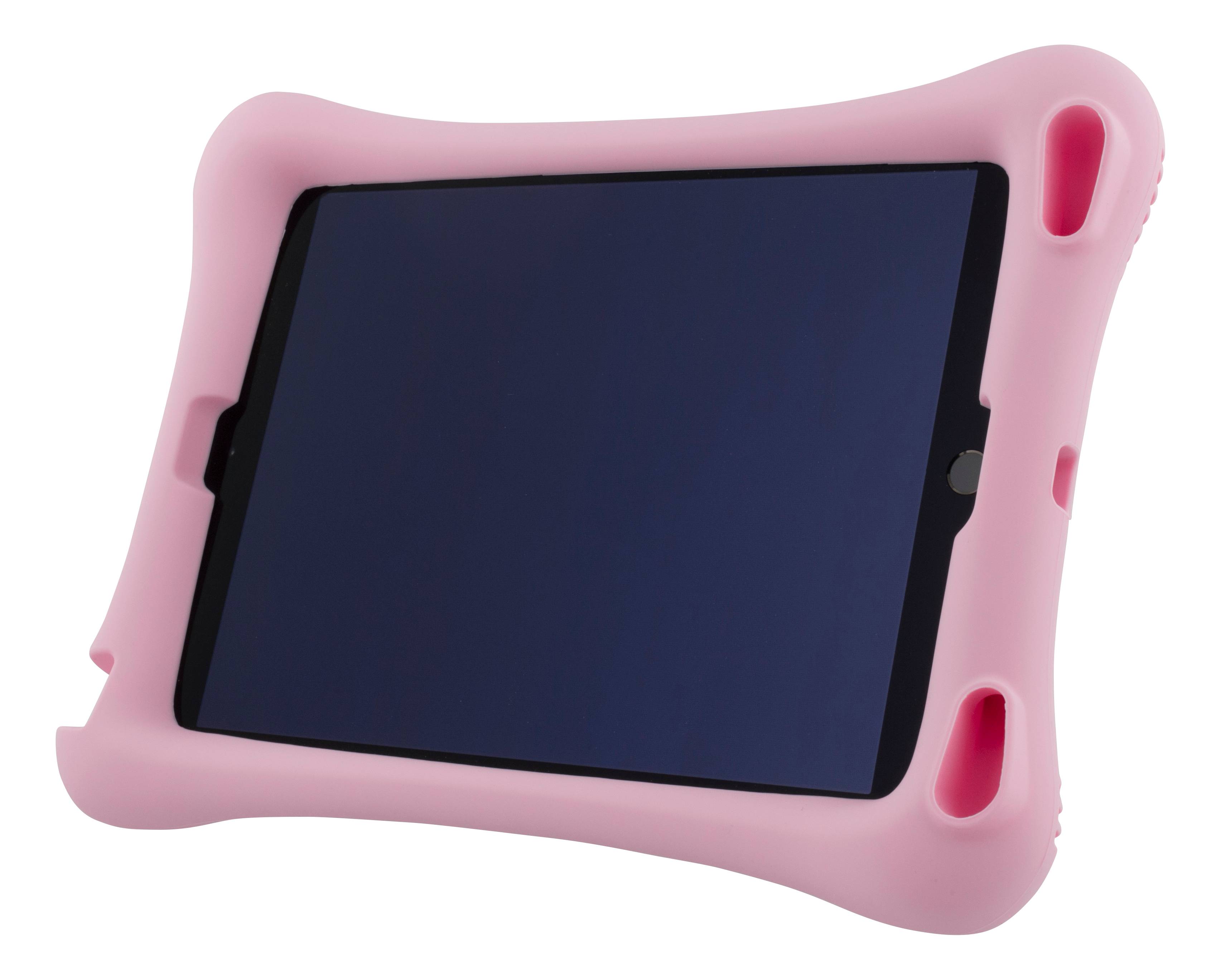 Deltaco Skal i silikon med ställfunktion Apple iPad 9.7 5th Gen (2017) Rosa