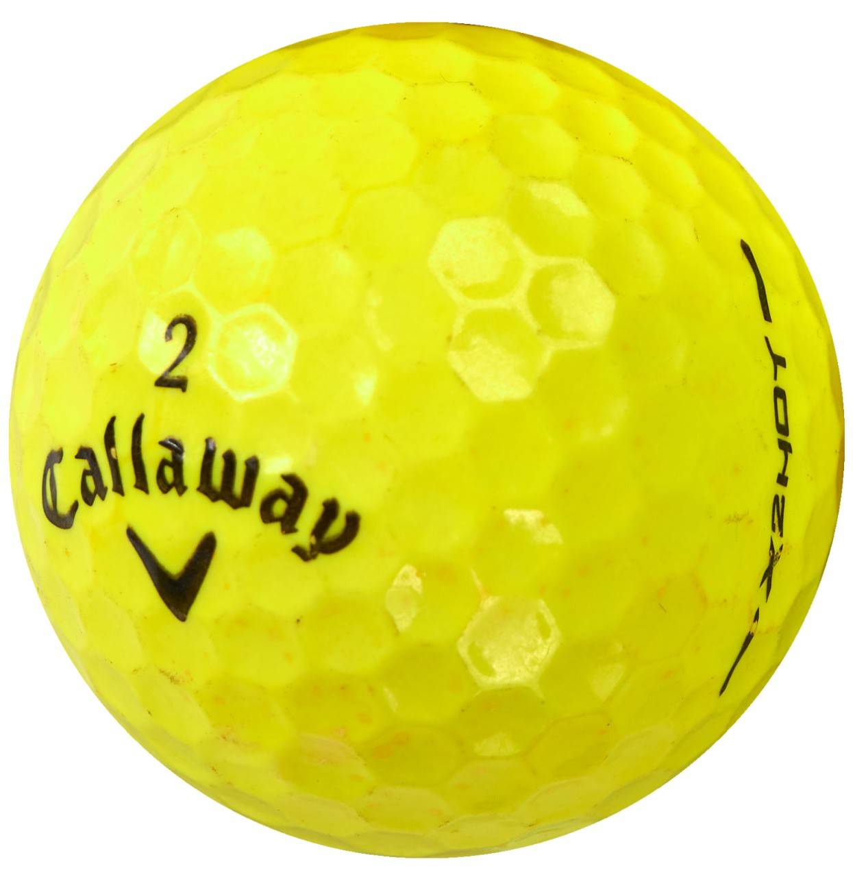 50 Callaway Mix Lakeballs, yellow
