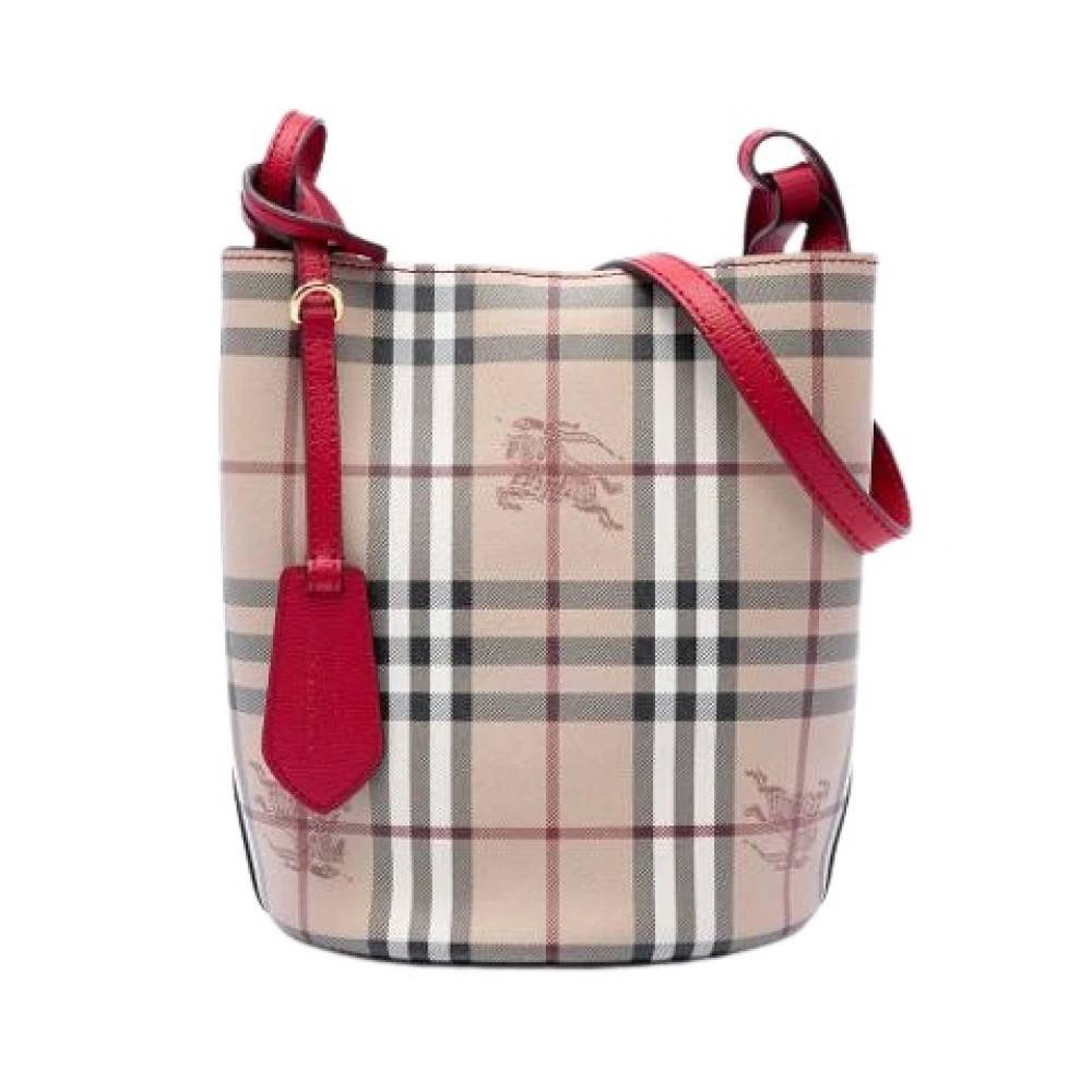 Burberry Vintage - Pre-owned Lorne Bucket Bag Vintage - Dam - ONE Size - Läder
