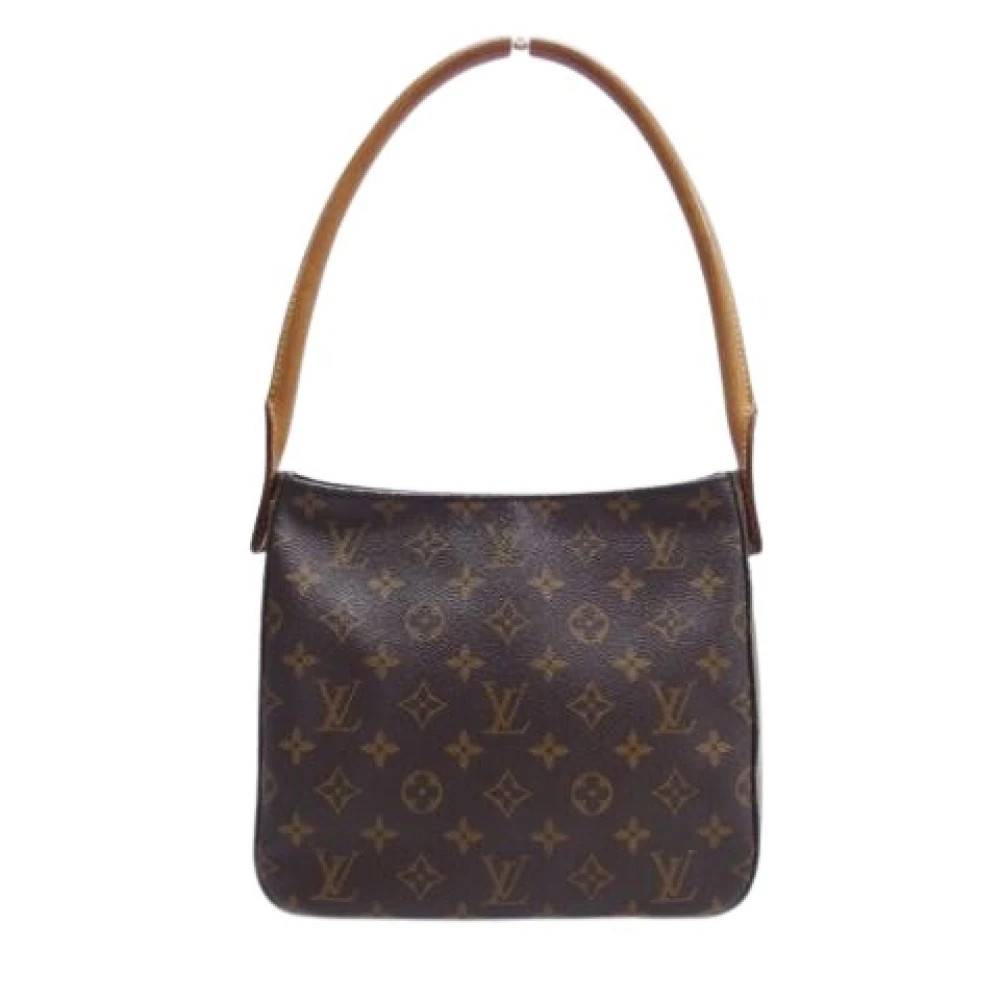 Louis Vuitton Vintage Pre-owned Vintage Monogram Skuldertaske - Vintage - Dame - Brun - ONE SIZE - Uld