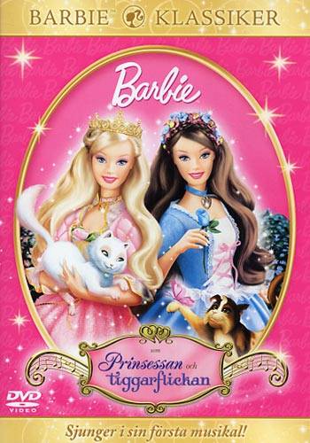 DVD - Barbie som prinsessan och tiggarflickan (Beg)