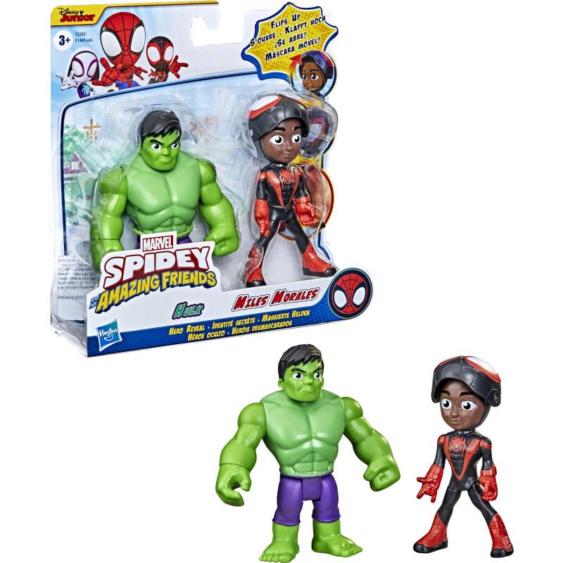 SPIDEY AND HIS AMAZING FRIENDS Marvel Maskierte Helden 2er-Pack,...